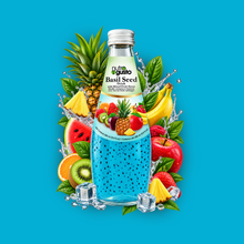 Load image into Gallery viewer, Mixed Fruit Basil Seed Drink 290ml