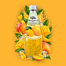 Load image into Gallery viewer, Mango Basil Seed Drink 290ml