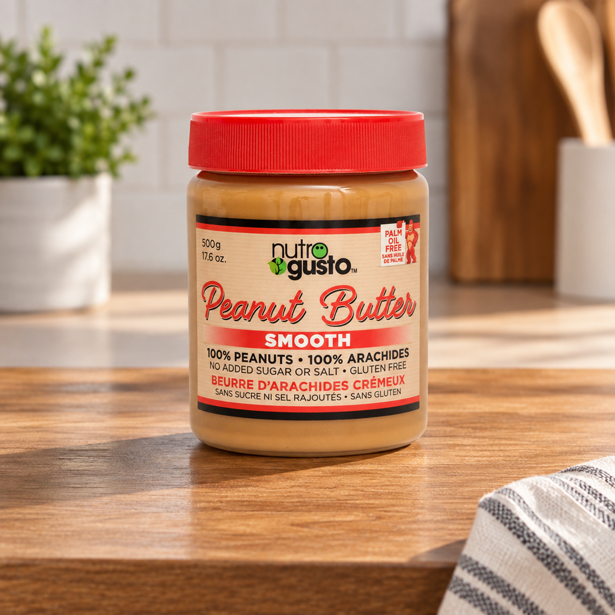 Natural Smooth Peanut Butter 500g
