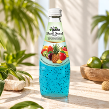Load image into Gallery viewer, Mixed Fruit Basil Seed Drink 290ml