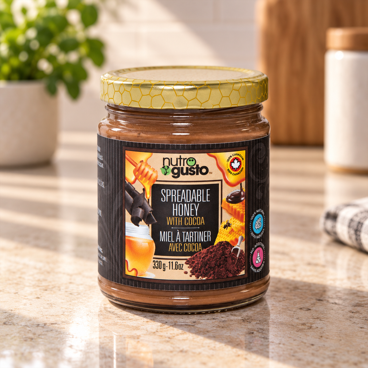 Cocoa Honey Spread  330g