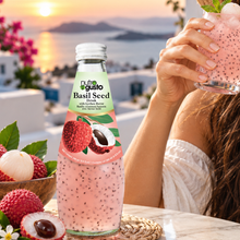 Load image into Gallery viewer, Lychee Flavoured Basil Seed Drink 290ml
