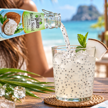 Load image into Gallery viewer, Coconut Basil Seed Drink 290ml
