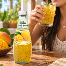 Load image into Gallery viewer, Mango Basil Seed Drink 290ml