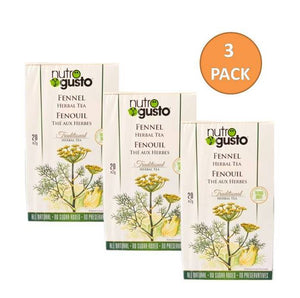 NutroGusto Fennel Tea (Pack of 3)