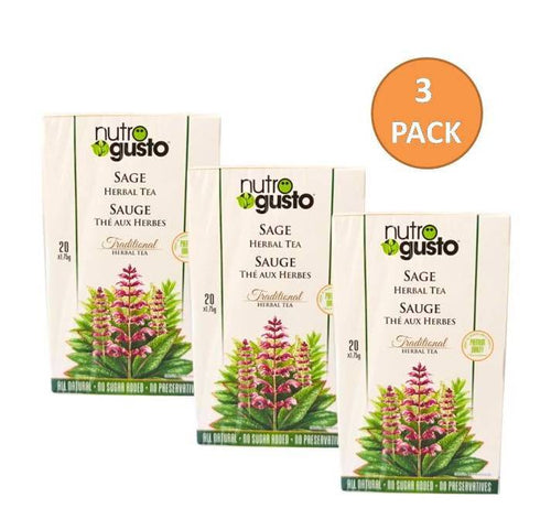 NutroGusto Sage Tea (Pack of 3)