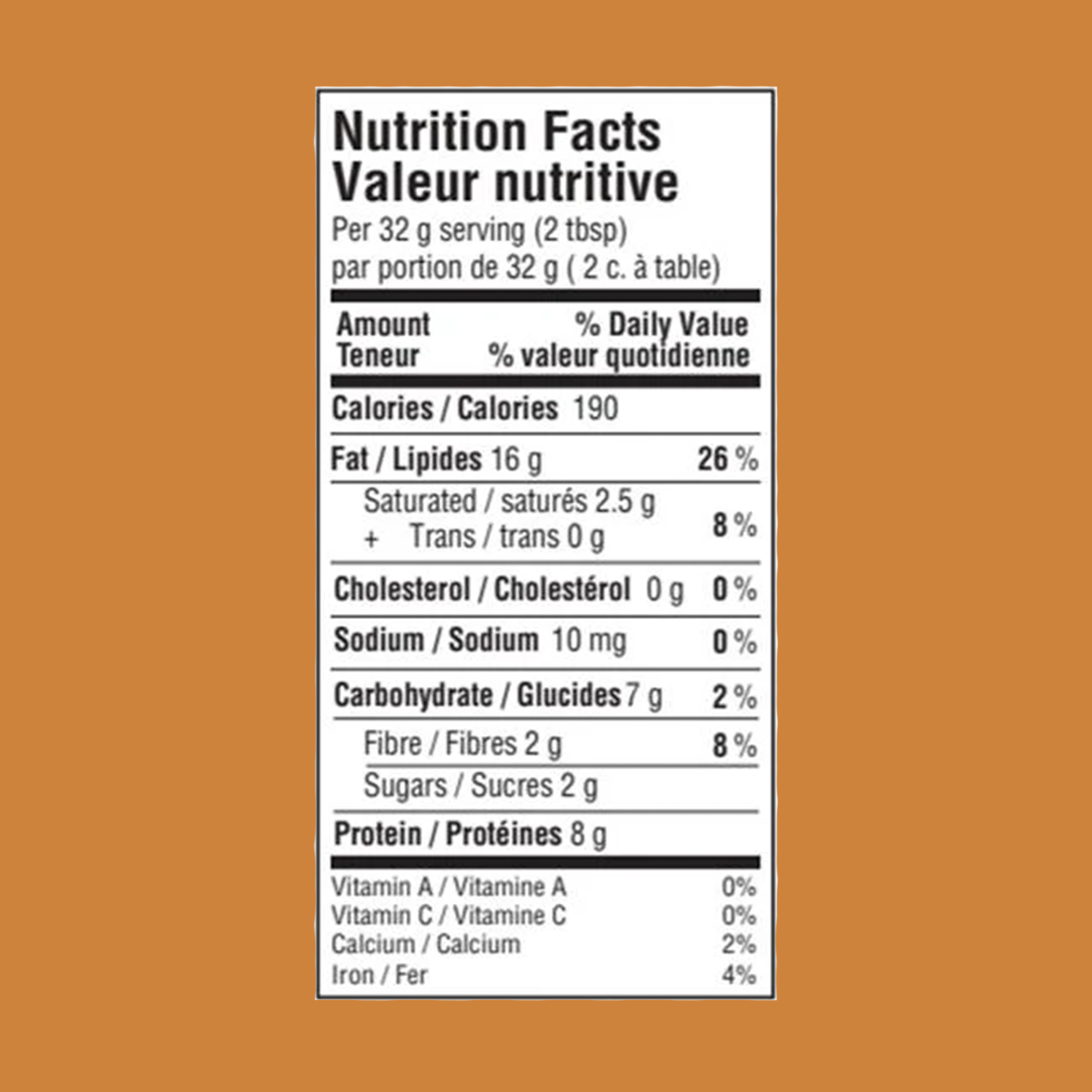 Natural Smooth Peanut Butter 500g