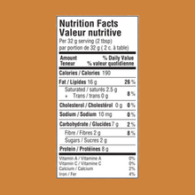 Load image into Gallery viewer, Natural Smooth Peanut Butter 500g