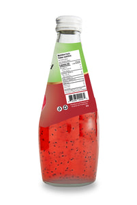 NutroGusto Basil Seed Drink with Pomegranate 290ml