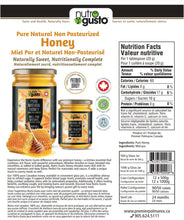 Load image into Gallery viewer, NutroGusto Pure Natural Honey