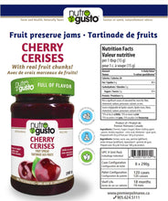 Load image into Gallery viewer, NutroGusto Cherry Jam