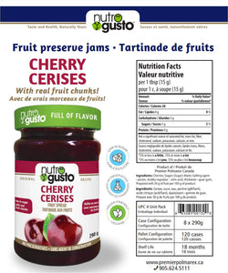 NutroGusto Cherry Jam