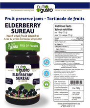 Load image into Gallery viewer, NutroGusto Elderberry Jam