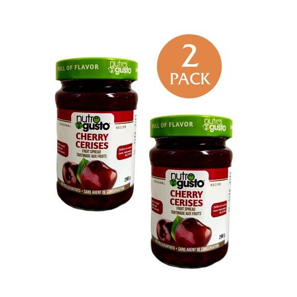 NutroGusto Cherry Jam (Pack of 2)