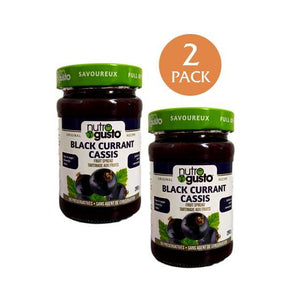 NutroGusto Blackurrant Jam (Pack of 2)