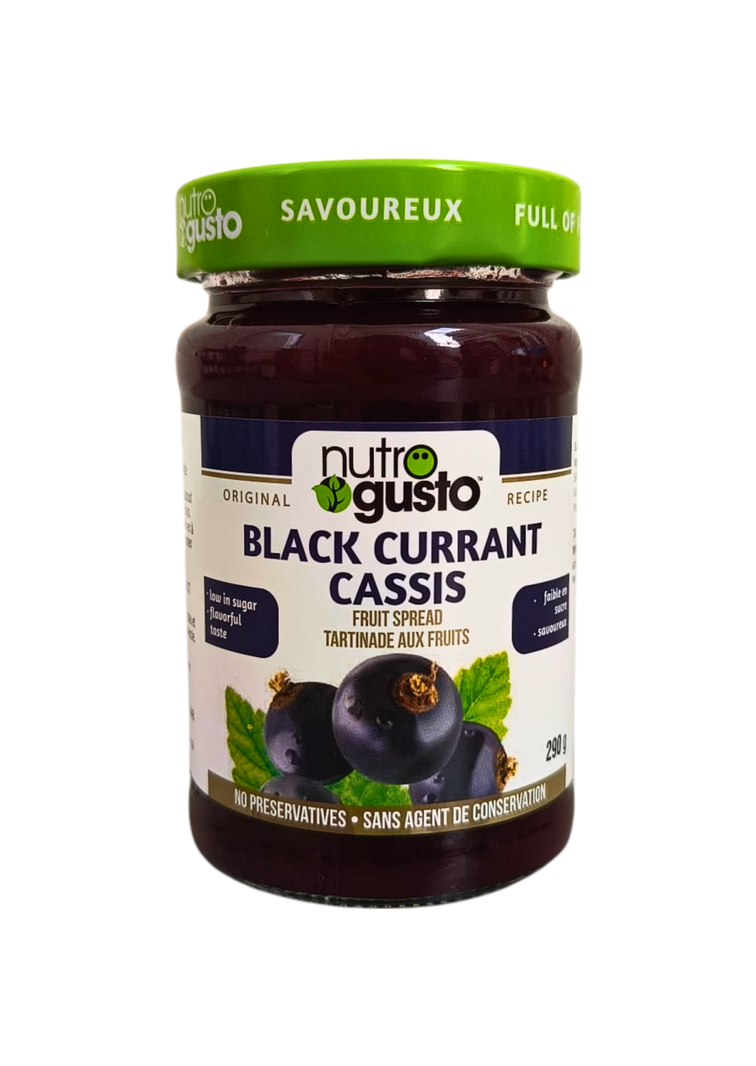 NutroGusto Blackurrant Jam