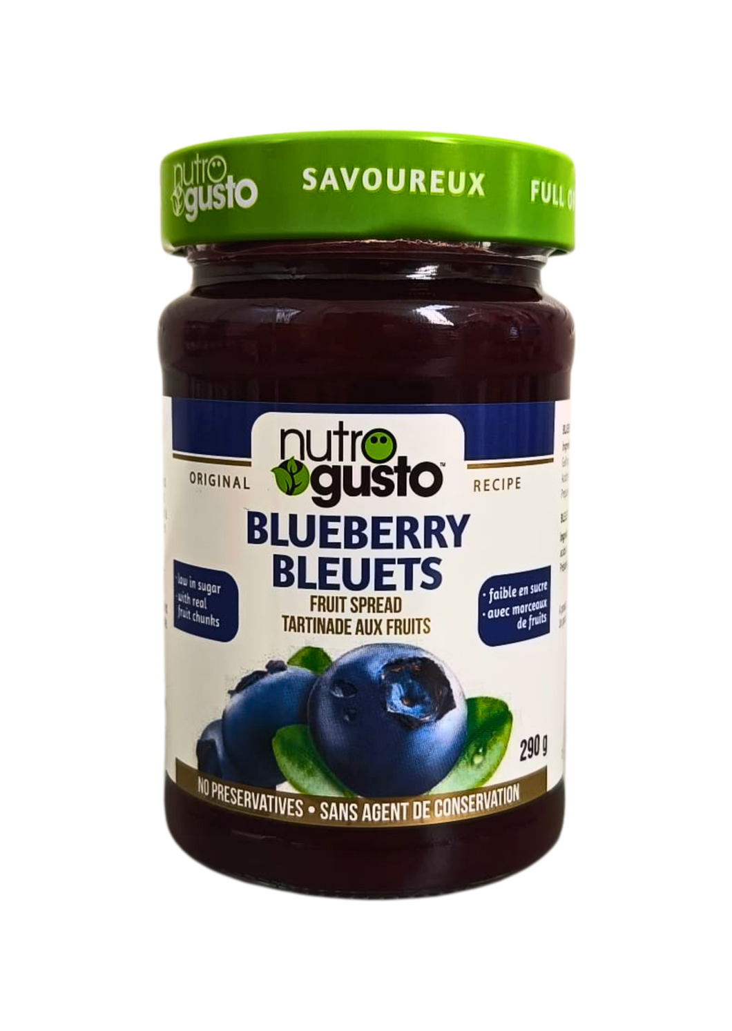 NutroGusto Blueberry Jam