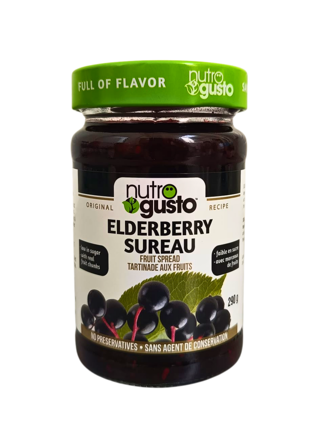 NutroGusto Elderberry Jam