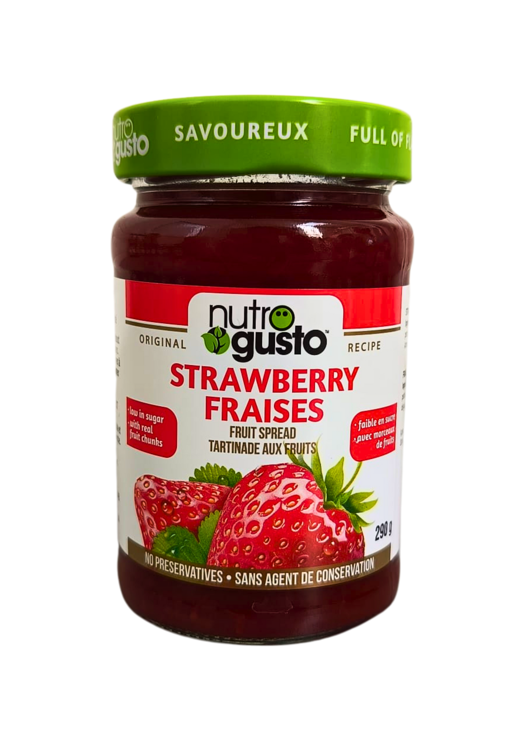 NutroGusto Strawberry Jam