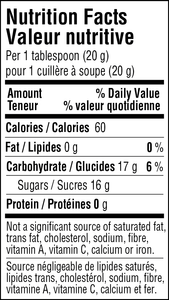 Cinnamon Honey Nutritional Facts